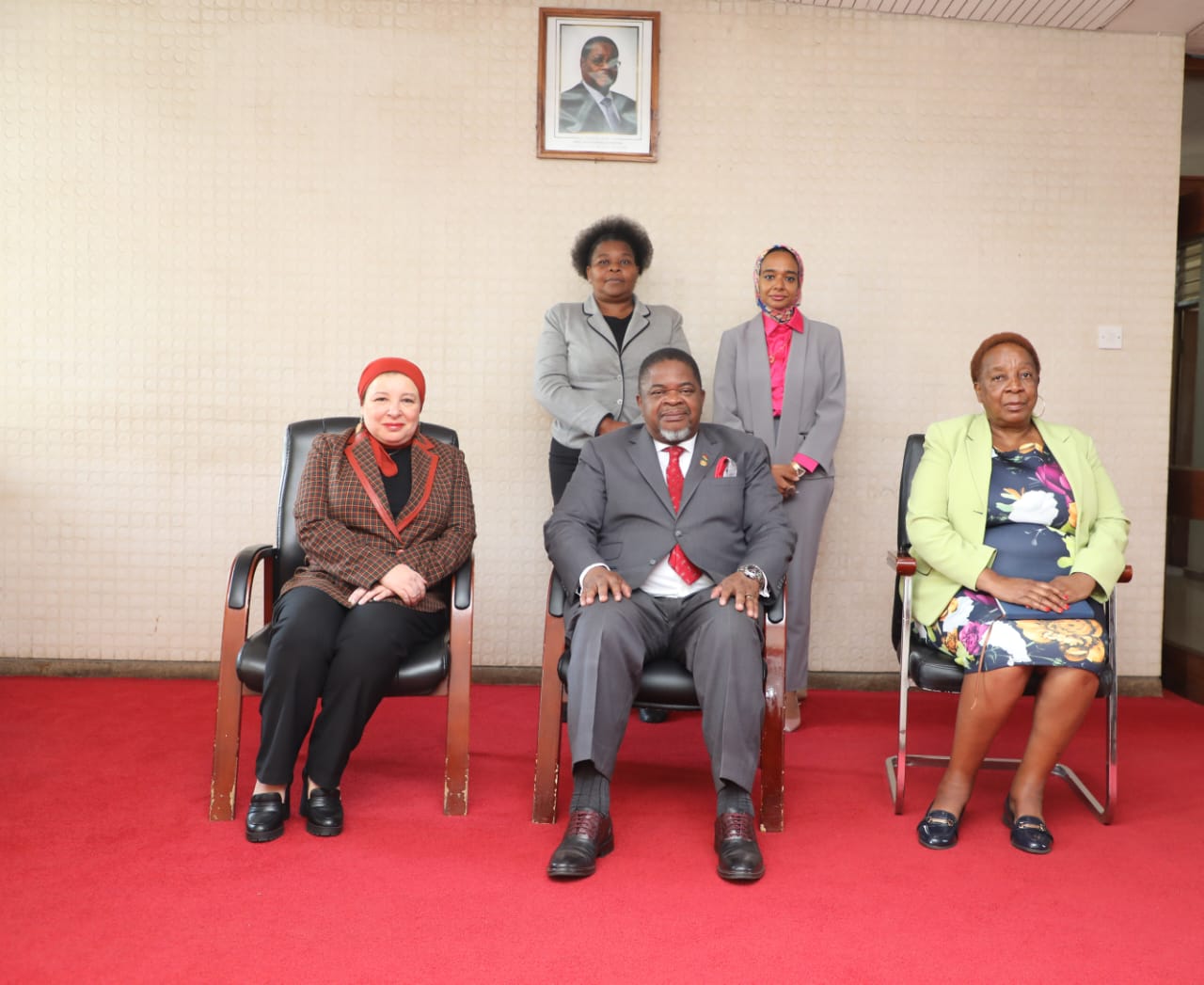Msaka, Egyptian Ambassador discuss strengthening education cooperation