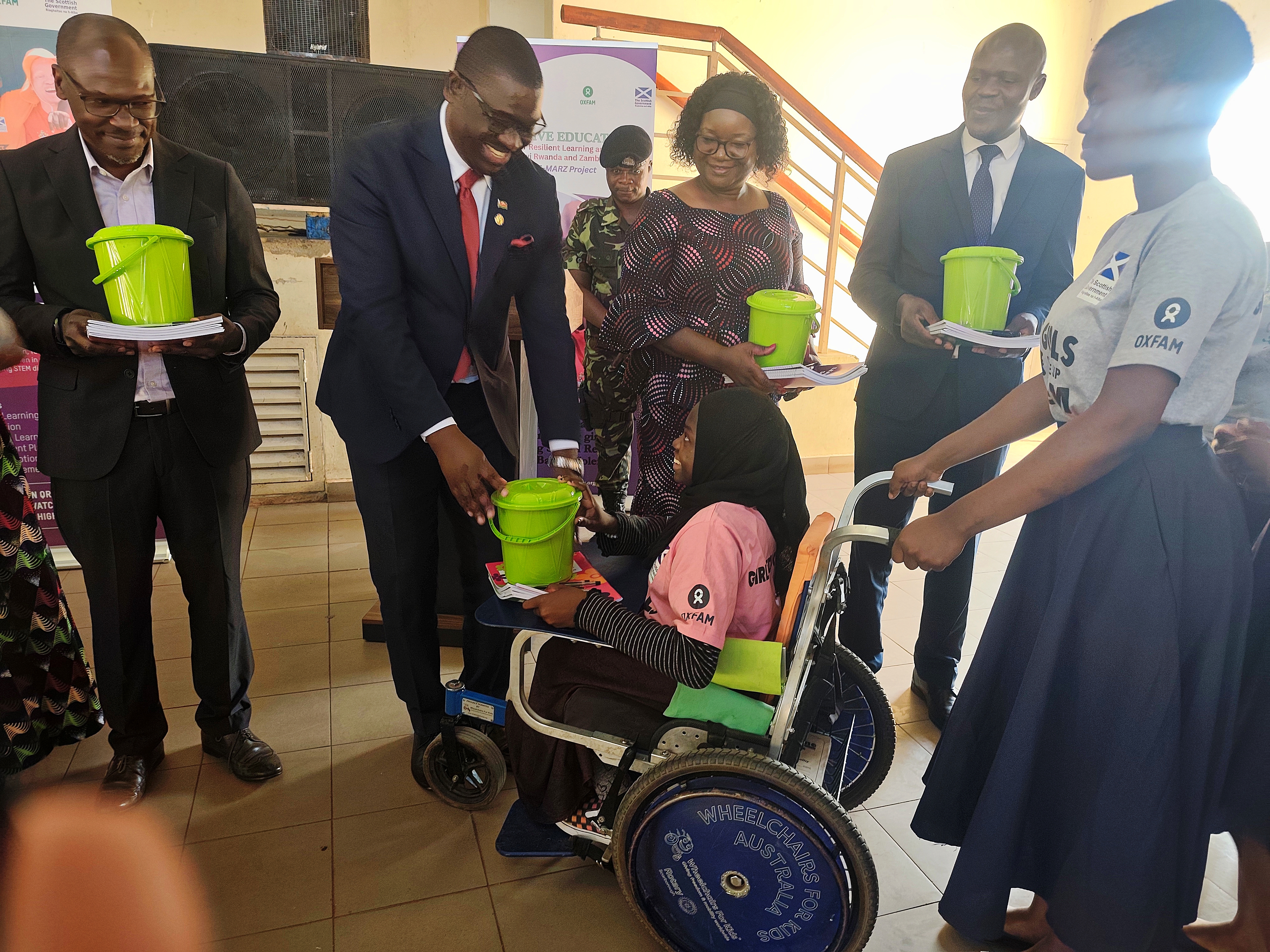 Deputy Minister urges girls to lead Malawi’s future as inclusive education summer camp closes in Machinga