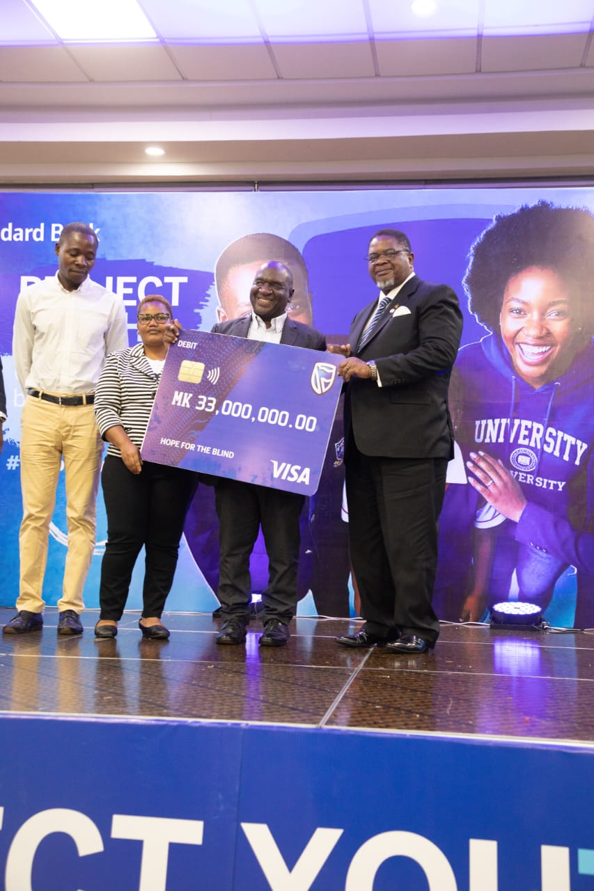 Msaka commends Standard Bank for investing in Malawi’s youth