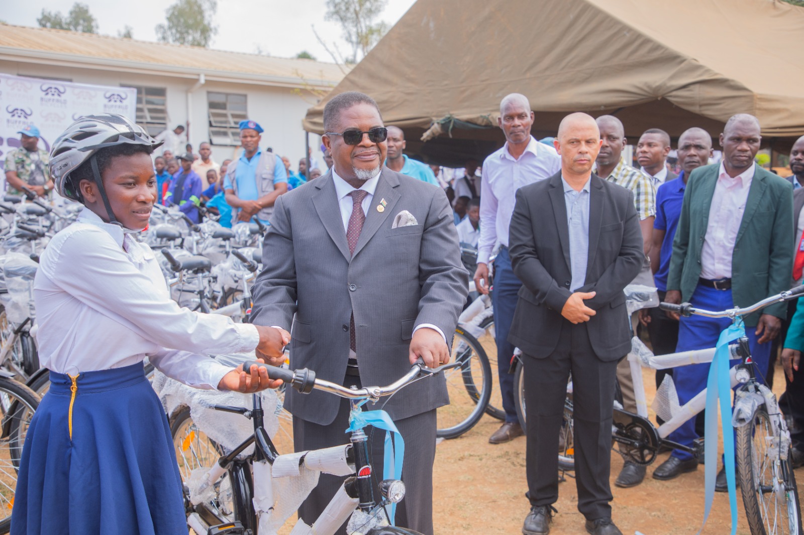 Msaka launches 13,500 bicycles to keep girls in school