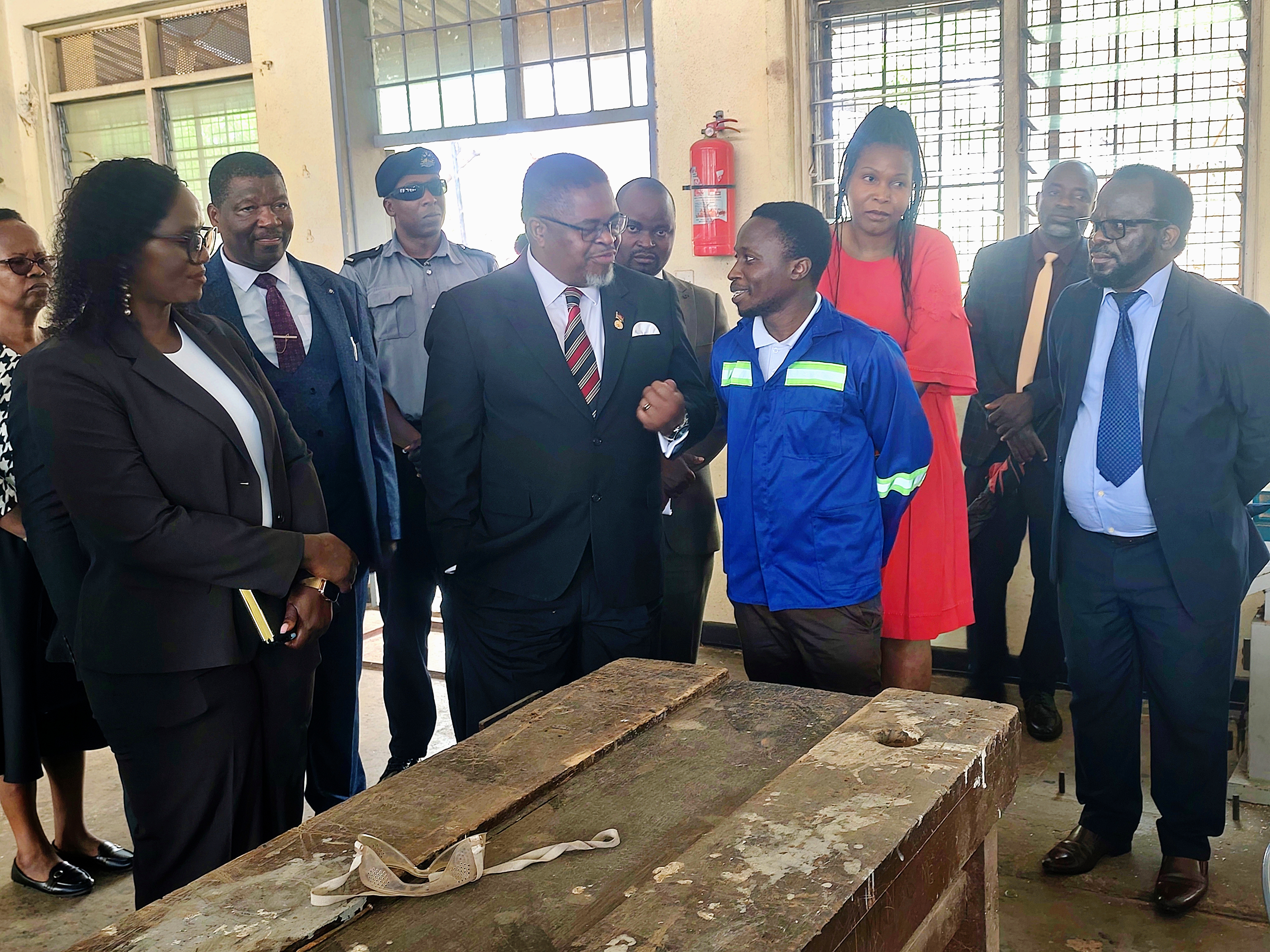 Minister pledges support to improve learning environment at BSS