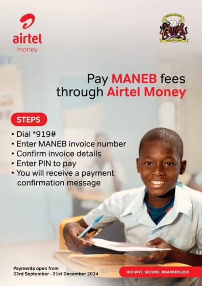 MANEB’s Examination fees Payment